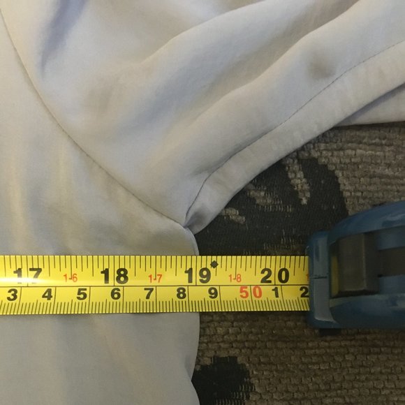 Vince Camuto Lavender Ruffled Poet Blouse - Picture 9 of 11